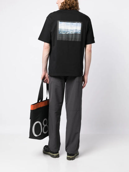 Photograph-Print Short-Sleeve T-Shirt