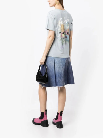 Graphic-Print Cotton T-Shirt