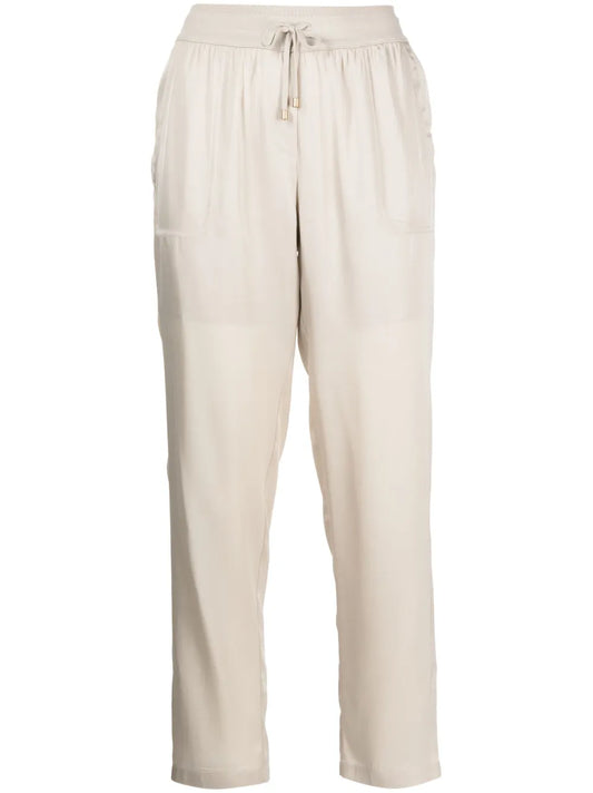 Drawstring-Waist Track Pants