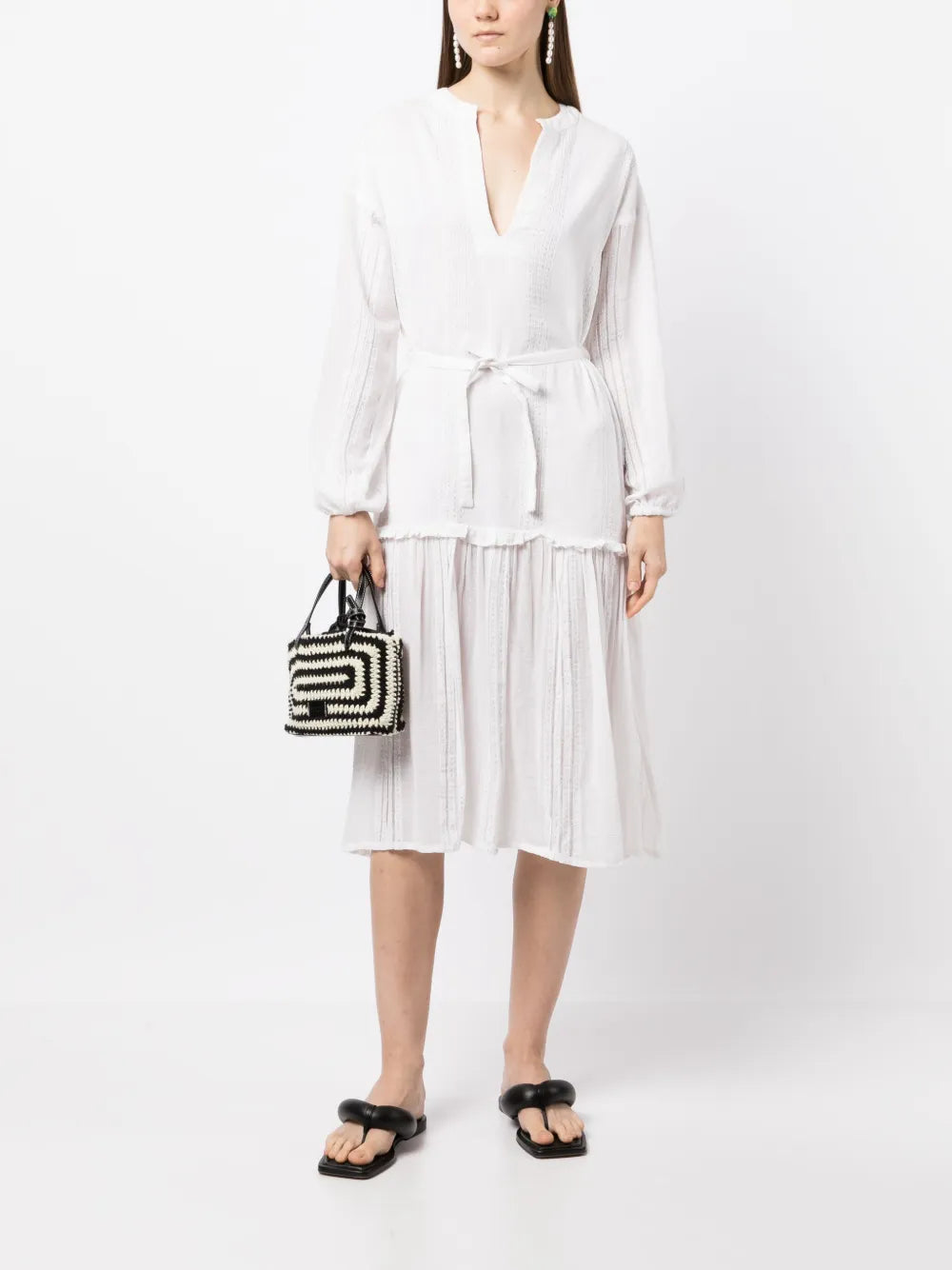 Abira Poet Shirt Dress