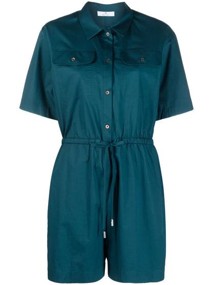 Pocket Short-Sleeve Playsuit