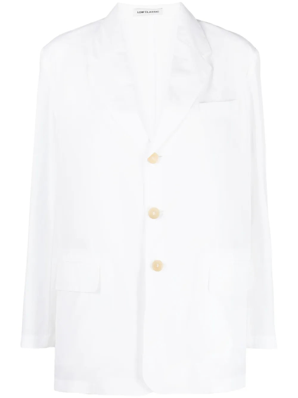 Single-Breasted Button Blazer