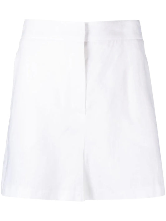 High-Waisted Tailored Shorts