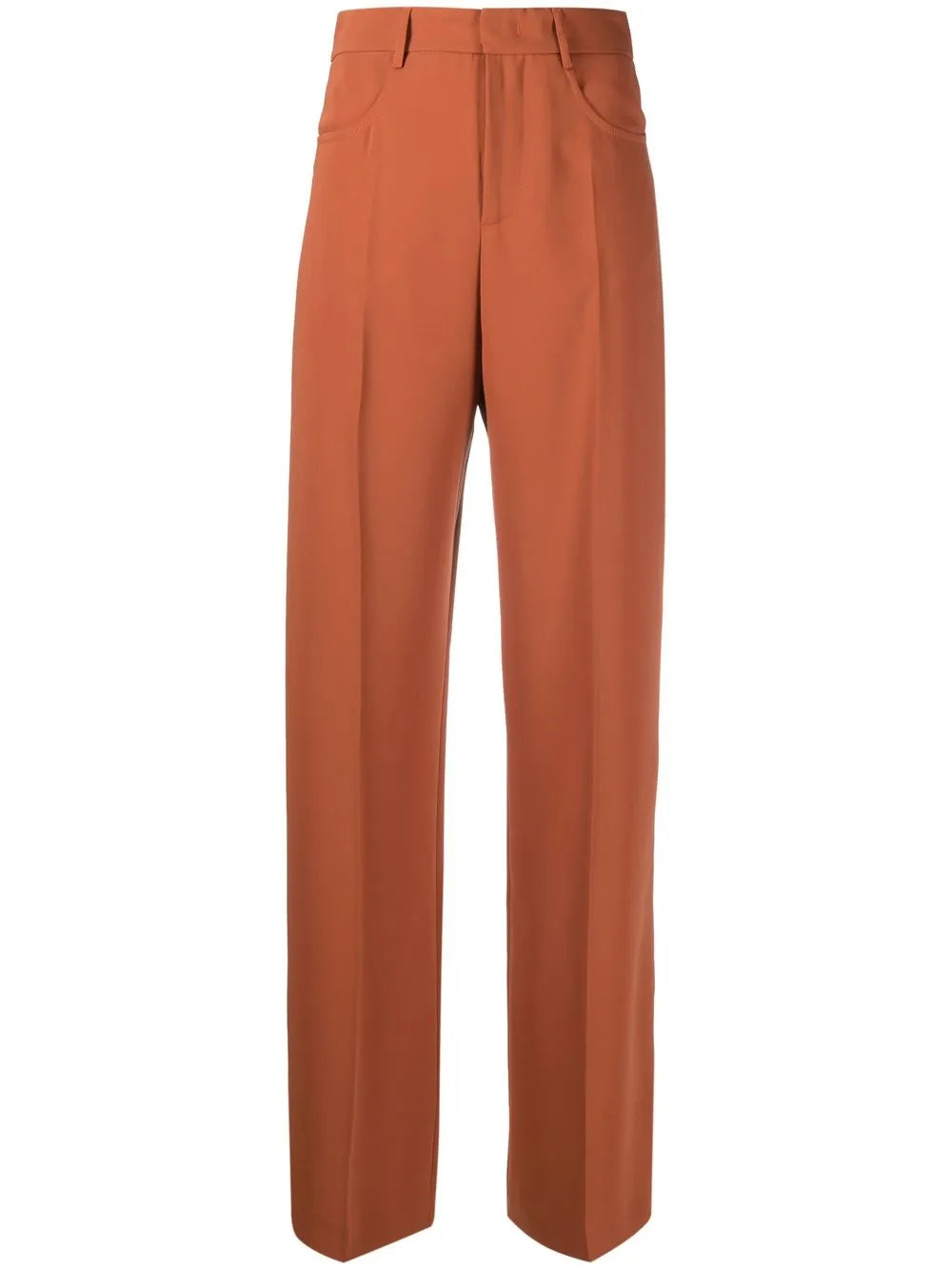 Tailored Straight-Leg Trousers