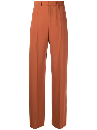 Tailored Straight-Leg Trousers
