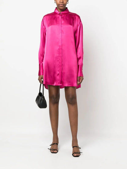 Oversized Mini Shirtdress