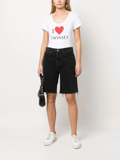 Logo-Detail Cotton T-Shirt