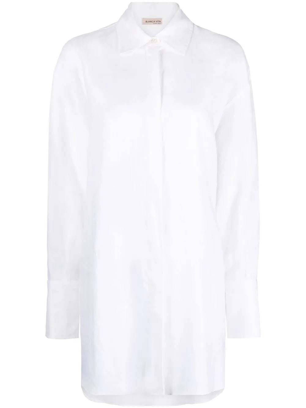 Oversized Mini Shirtdress