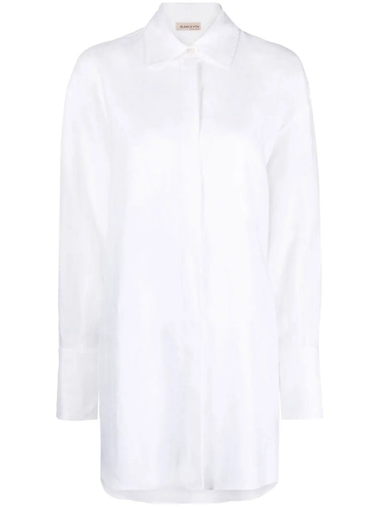 Oversized Mini Shirtdress