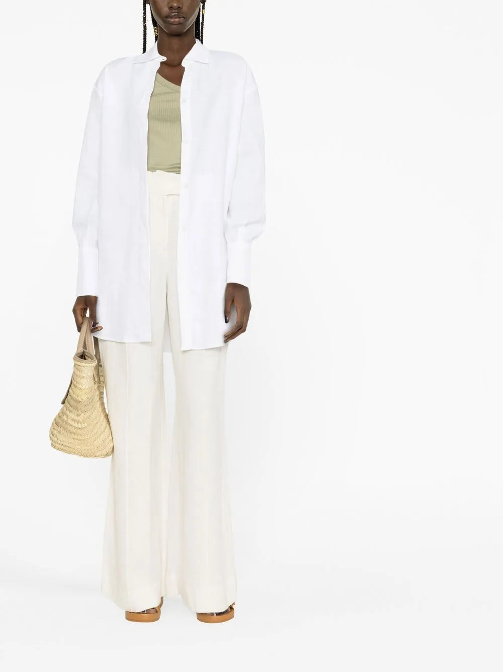 Oversized Mini Shirtdress