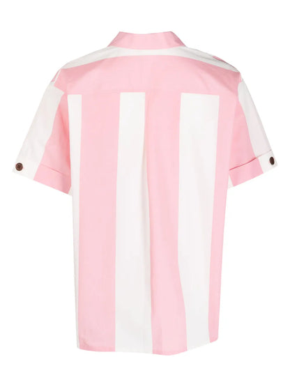 Maxi Striped Cotton Shirt