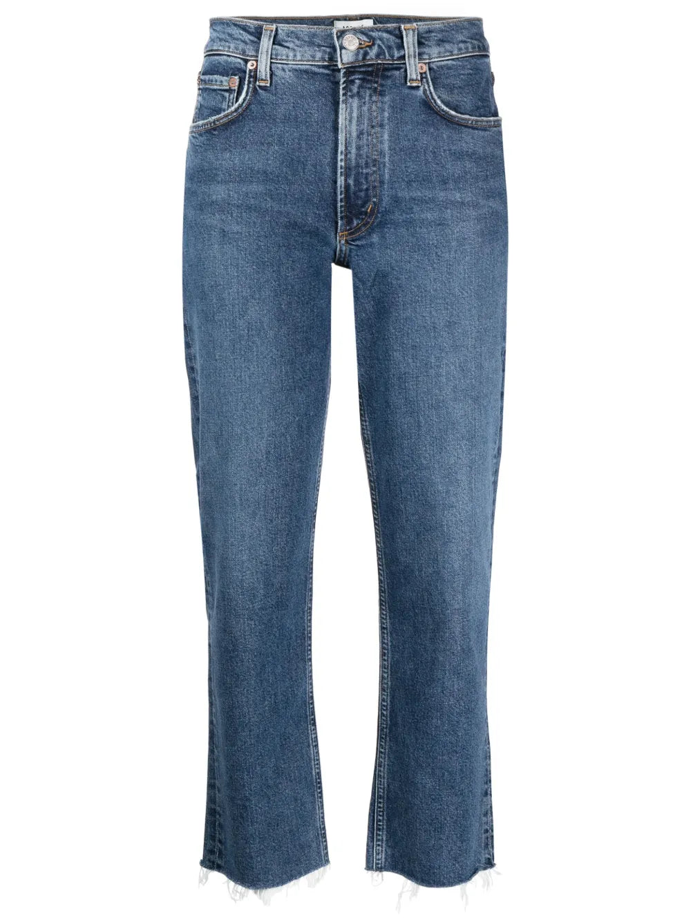 Kye Straight-Leg Crop Jeans