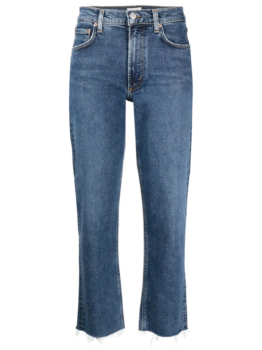 Kye Straight-Leg Crop Jeans