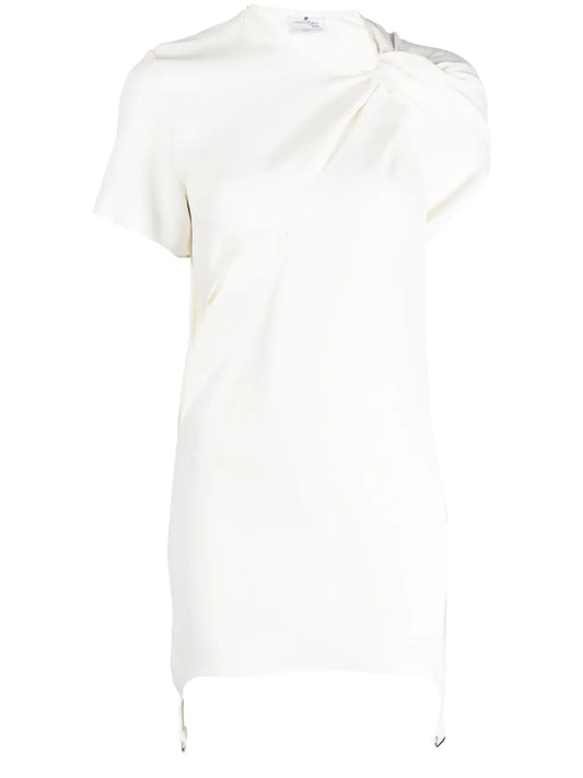 Cut-Out Suspenders Mini Dress