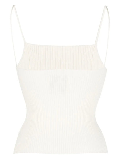 Breton Ribbed-Knit Top