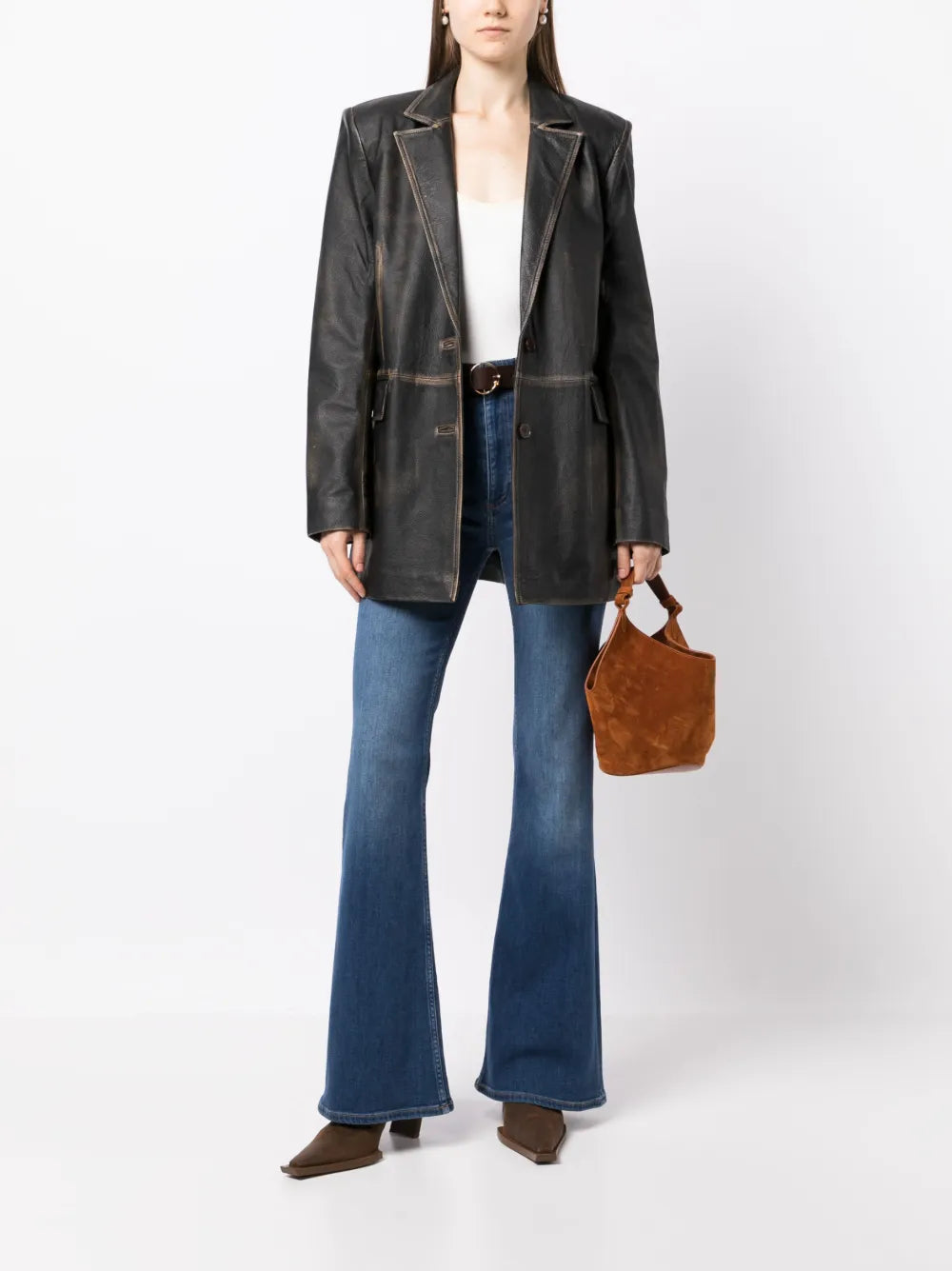 High-Rise Flared Jeans