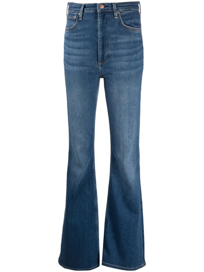 High-Rise Flared Jeans