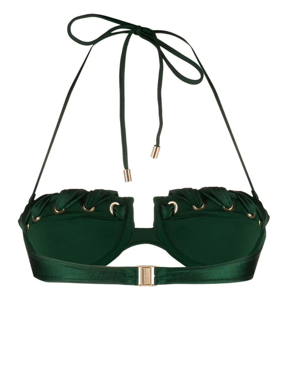 Devi Eyelet-Detail Bikini Top