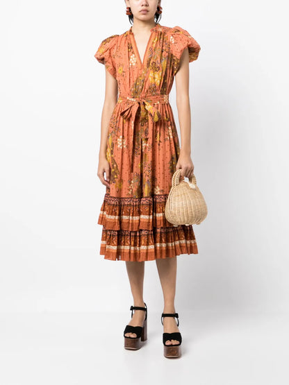 Remi Fully-Pleated Dress