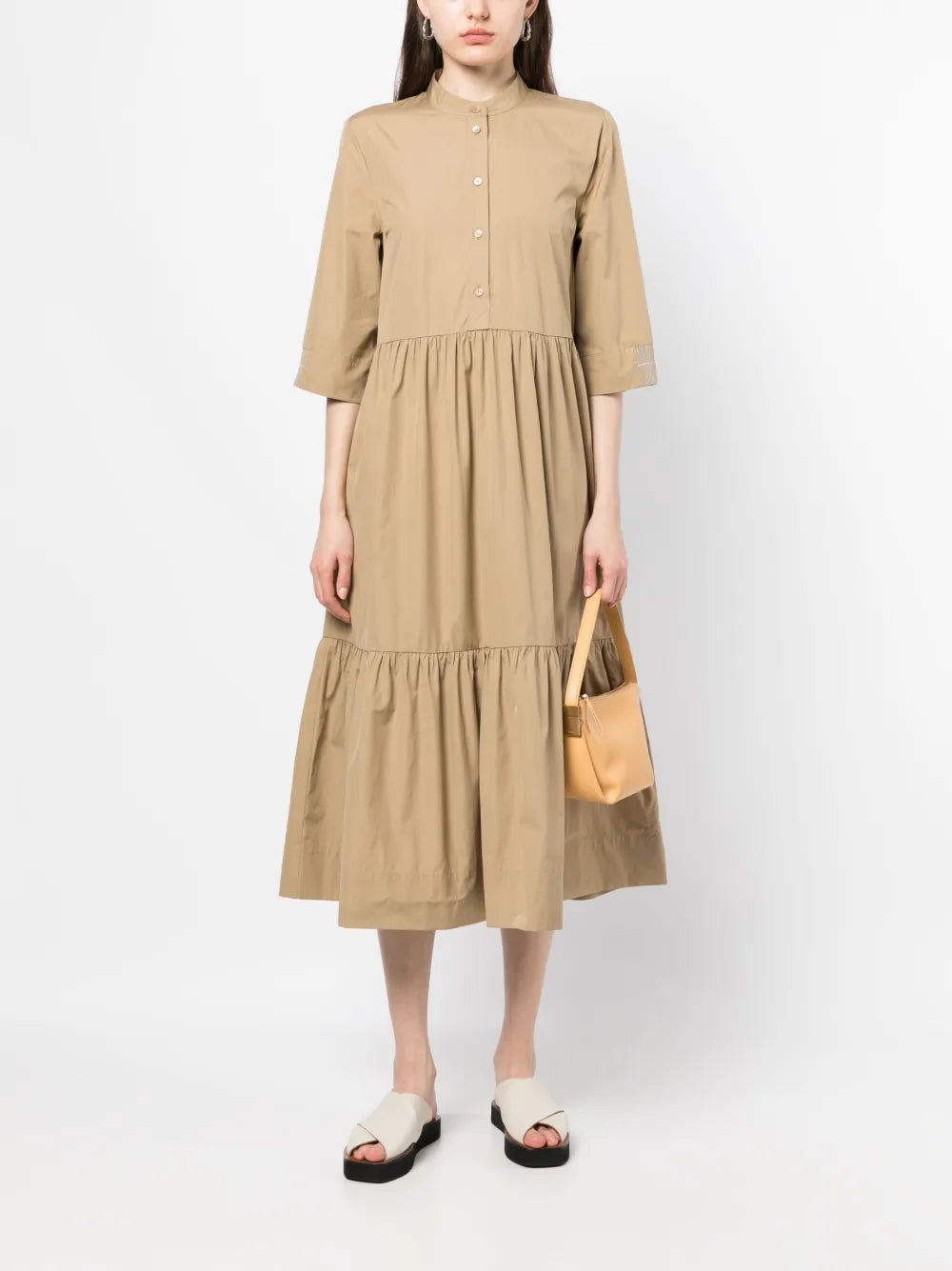 Midi Cotton Shirt Dress
