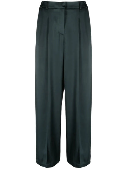 Pleat-Detail Trousers