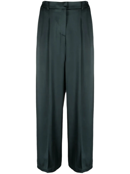 Pleat-Detail Trousers