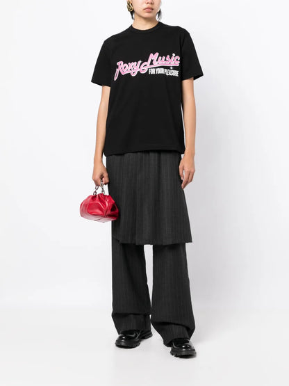 Slogan-Print Cotton T-Shirt