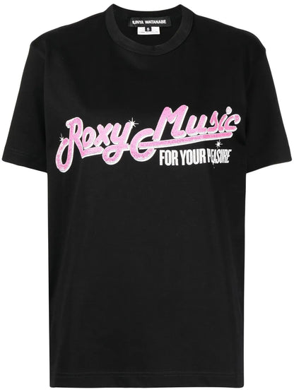 Slogan-Print Cotton T-Shirt