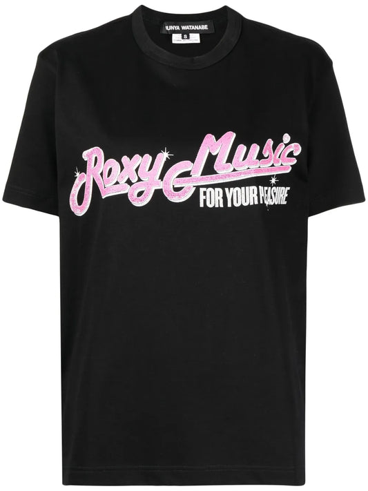 Slogan-Print Cotton T-Shirt