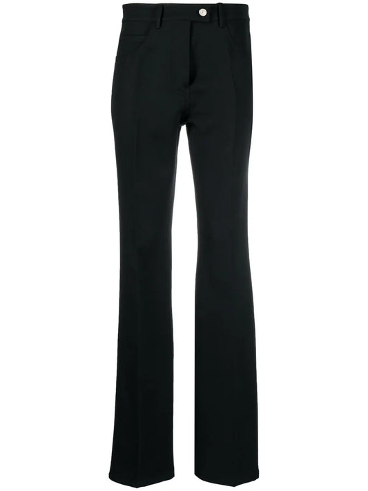 Low-Rise Bootcut Trousers