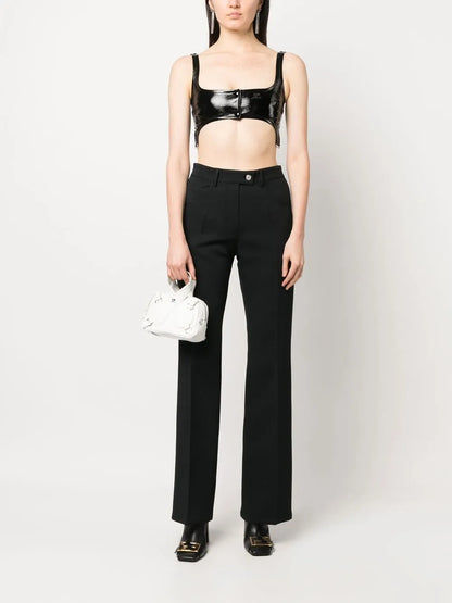 Patent Garter Top