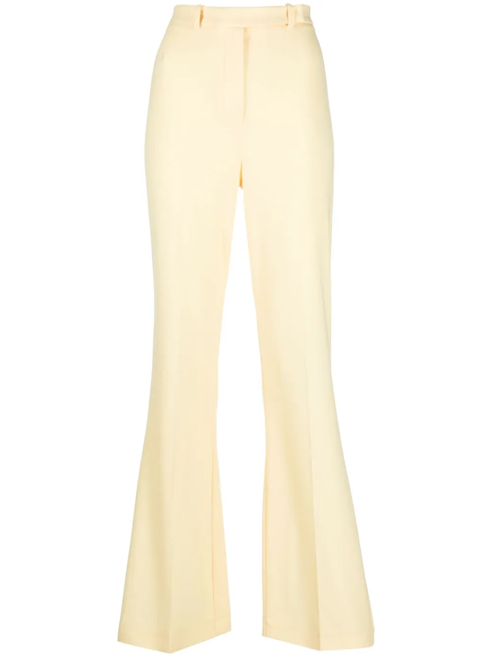 High-Waist Flared Trousers