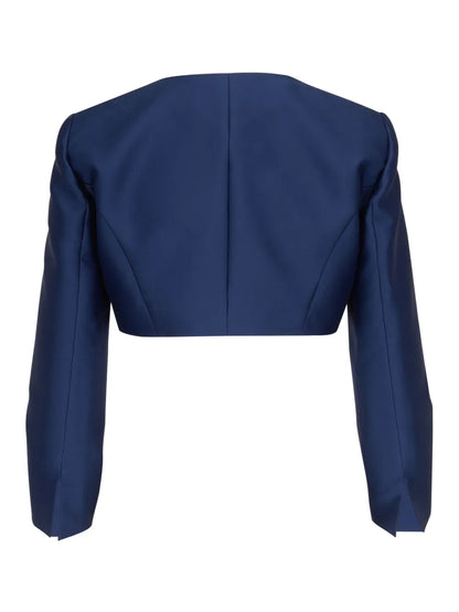 Long-Sleeve Cropped Jacket