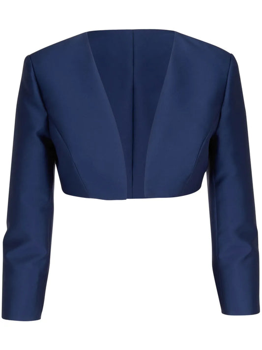 Long-Sleeve Cropped Jacket