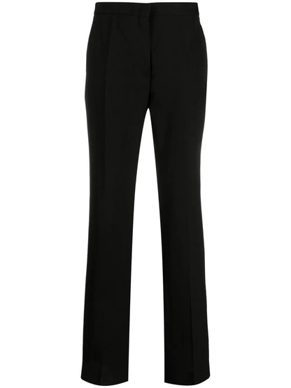 Pressed-Crease Tailored Trousers