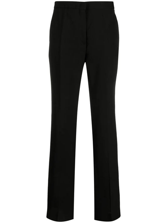 Pressed-Crease Tailored Trousers