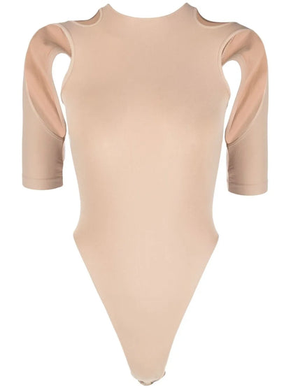 Cut-Out-Detail Stretch Top