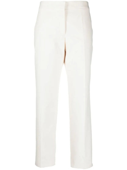 Cotton Cropped Trousers
