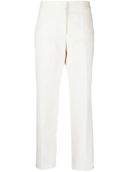 Cotton Cropped Trousers