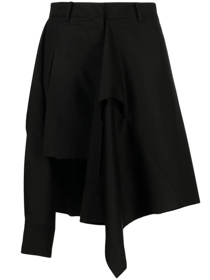 Layered Asymmetric Skirt