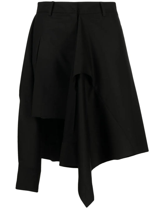 Layered Asymmetric Skirt