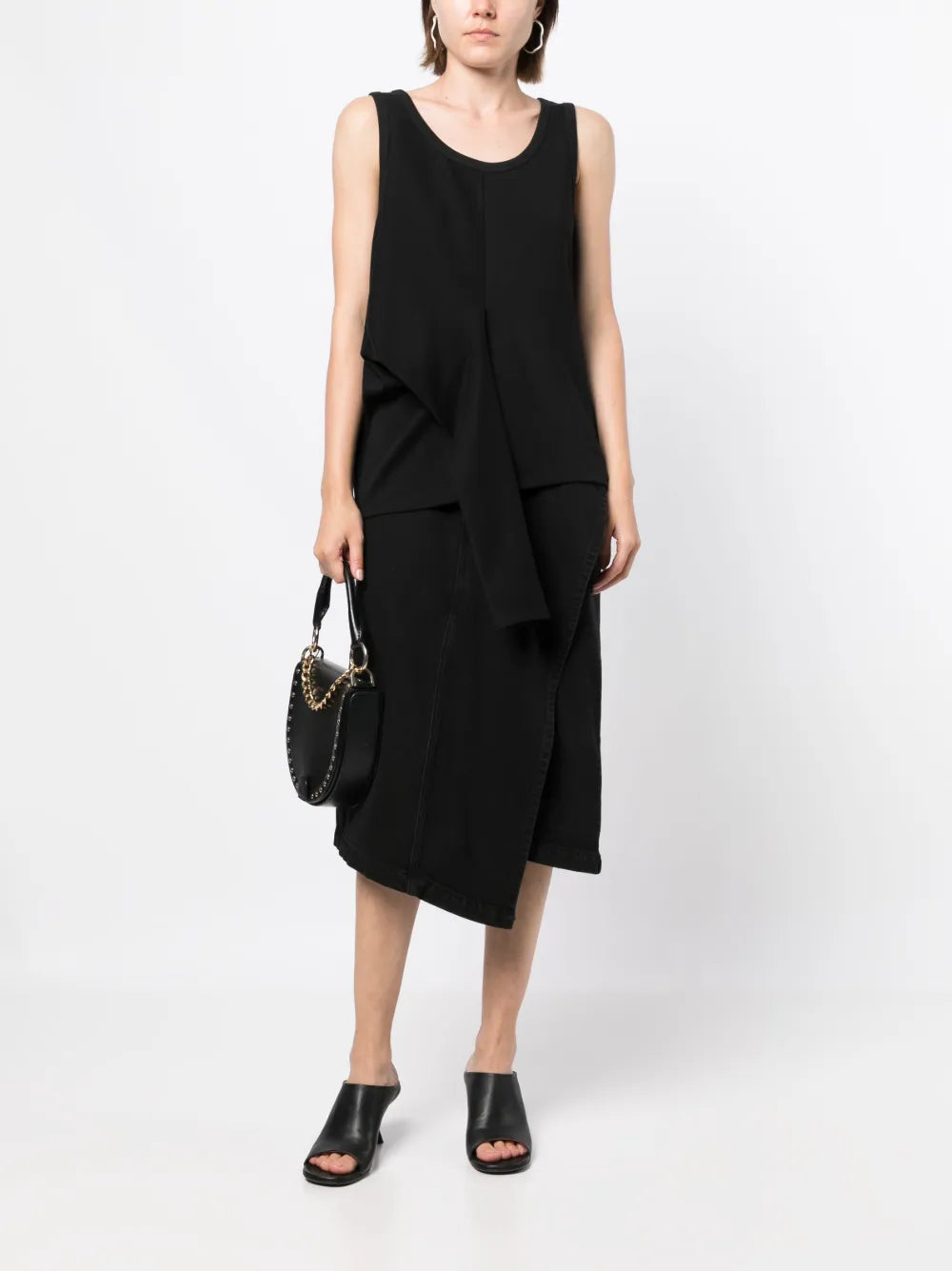Asymmetric Sleeveless Top