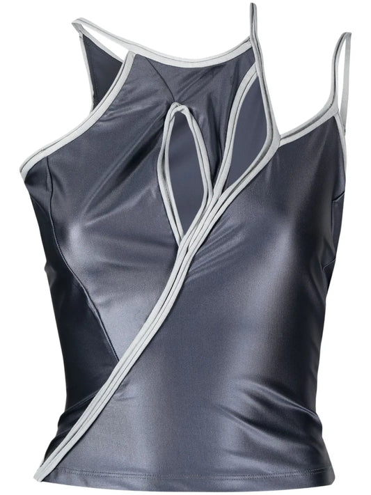 Cut-Out Vest Top
