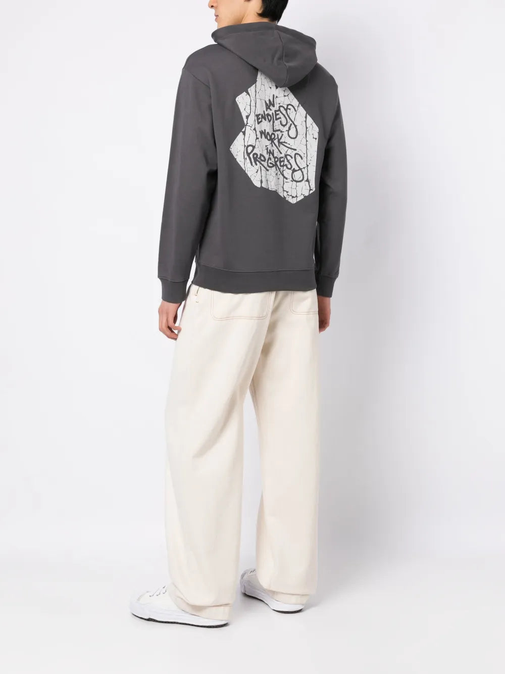 Logo-Print Cotton Hoodie
