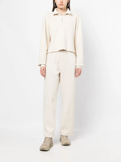 Half-Zip Cotton Sweatshirt