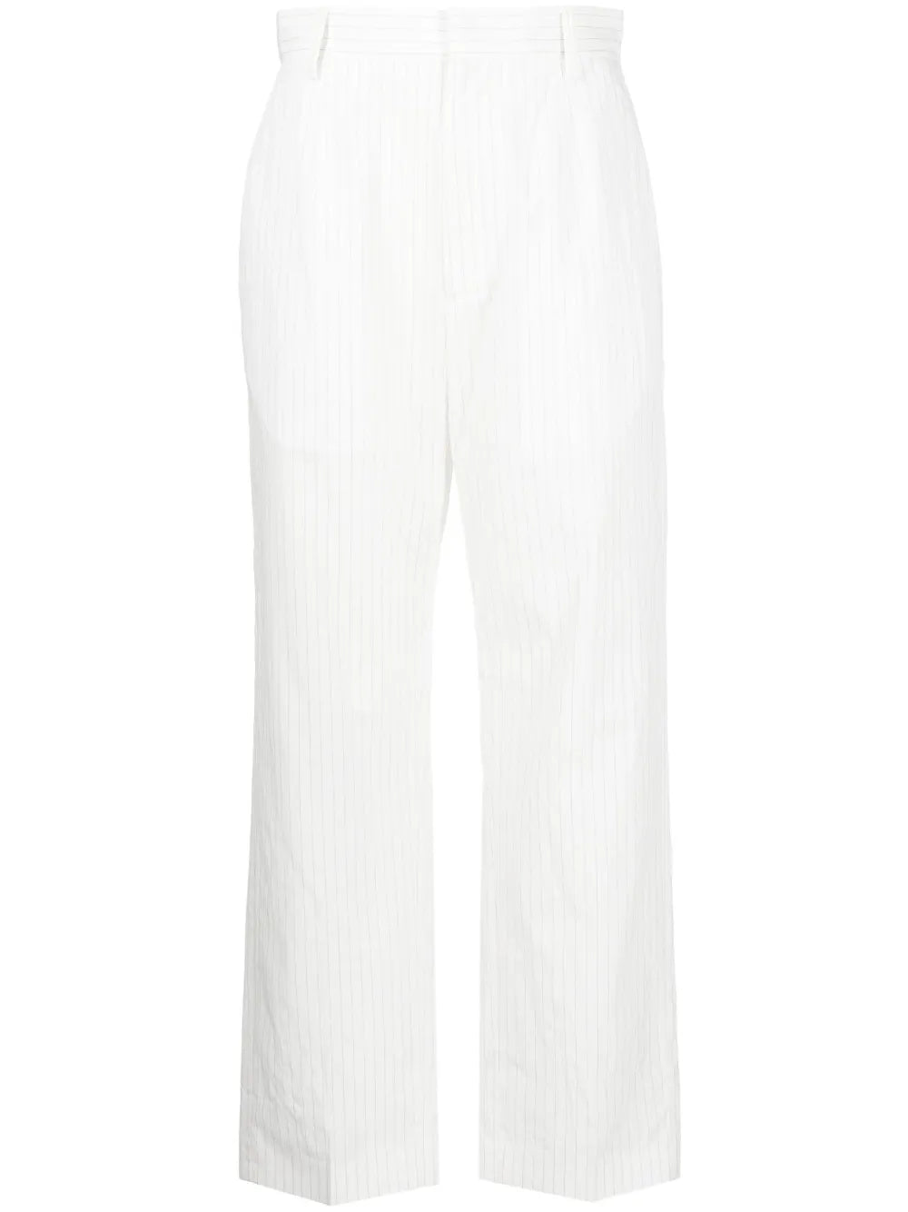 Pinstripe Cropped Trousers