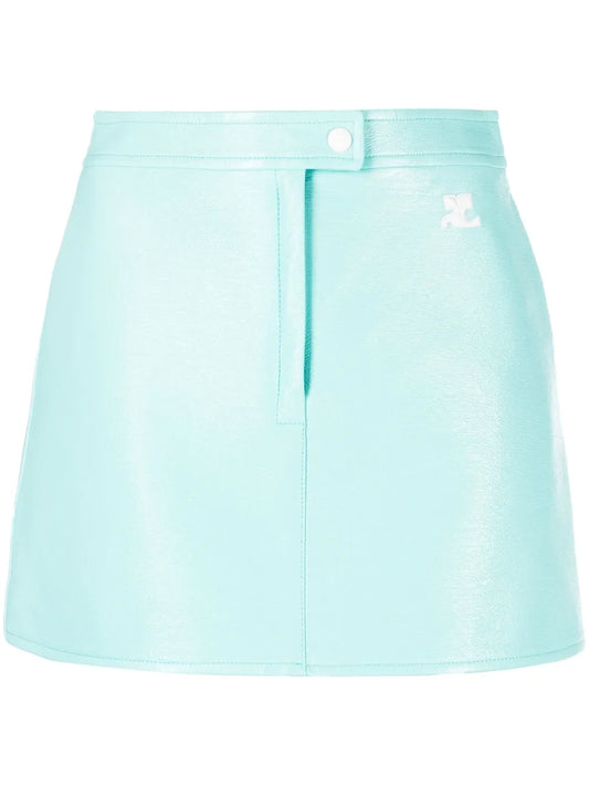 Gonna Reedition Vinyl Skirt