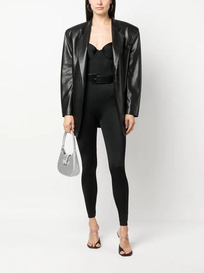 Bustier-Style Sleeveless Jumpsuit