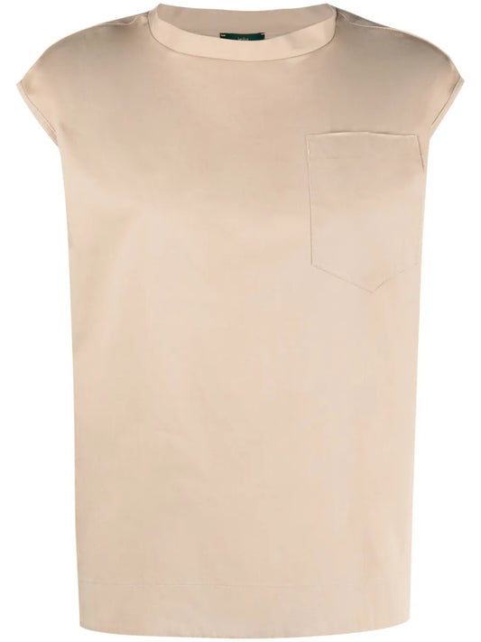 Chest-Pocket Cotton T-Shirt