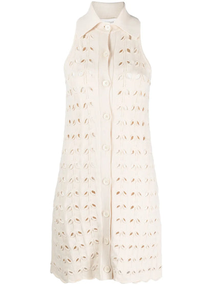 Rivolo Crochet Short Dress